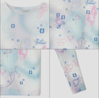 【typeservice】Soft Trace Top [Pink / Blue]