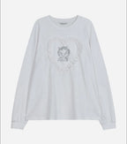 【typeservice】Edge Heart Top [Black / White]