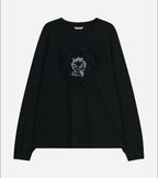 【typeservice】Edge Heart Top [Black / White]