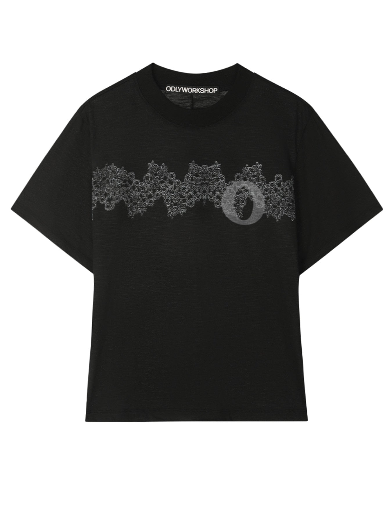 【odlyworkshop】Doily Corset Tee - 3 colors