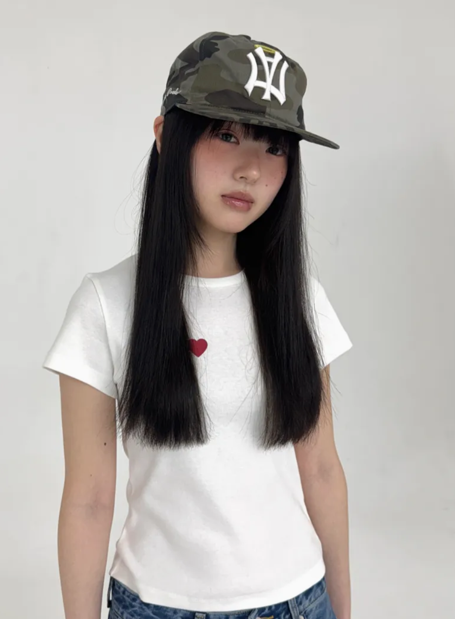 【aeae】AE SYMBOL ANGEL WING CAP [ CAMO / GREY ]
