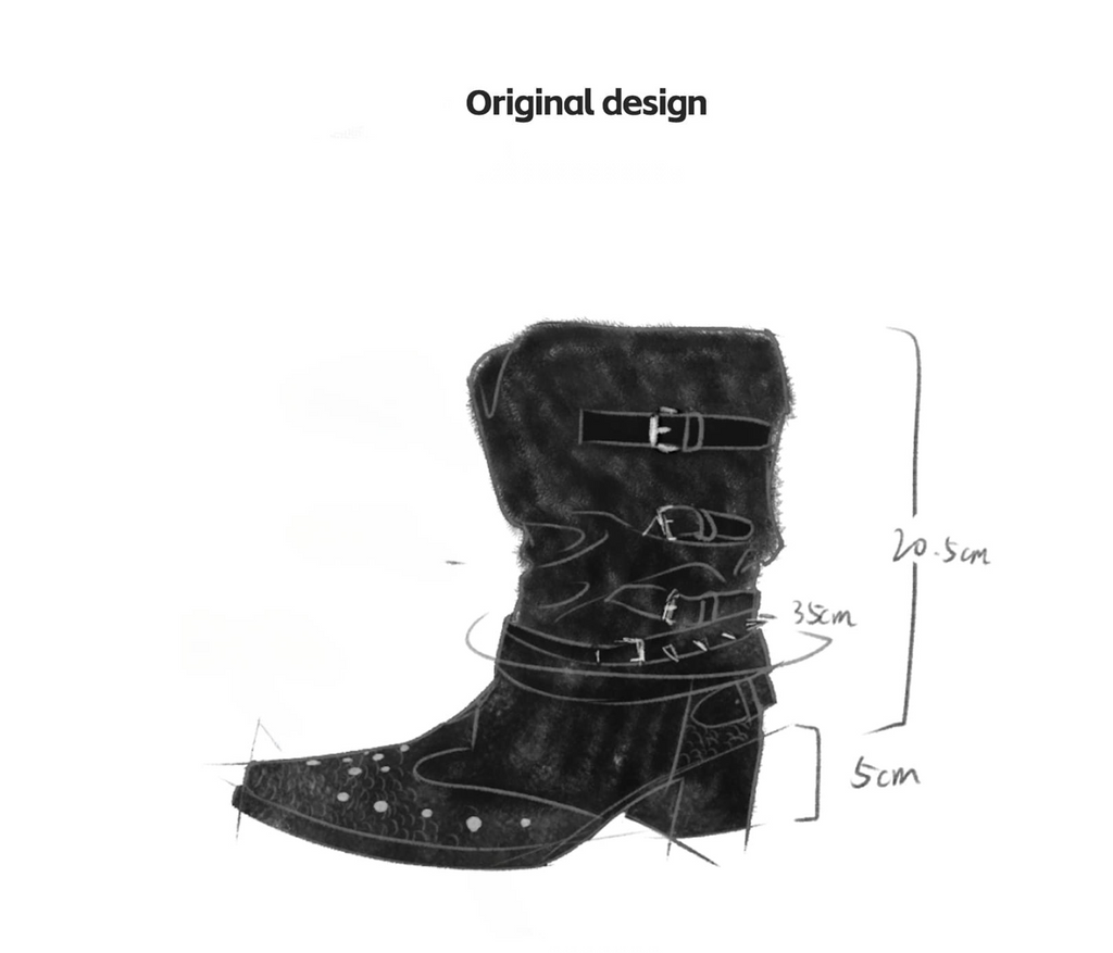 【jakana】MOOREYU ATELIER BUCKLE SHORT ANKLE BOOTS