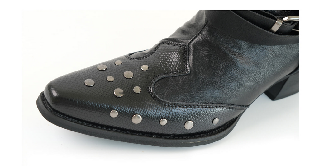 【jakana】MOOREYU ATELIER BUCKLE SHORT ANKLE BOOTS