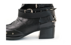【jakana】MOOREYU ATELIER BUCKLE SHORT ANKLE BOOTS