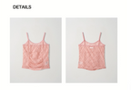 【ASURA】RUCHED LACE SLEEVELESS - 2 colors