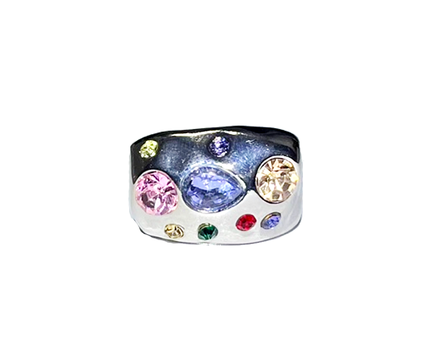 【3amgang】Silver gemstone RING