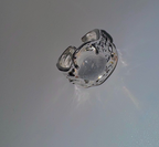 【3amgang】Bumpy crystal ring