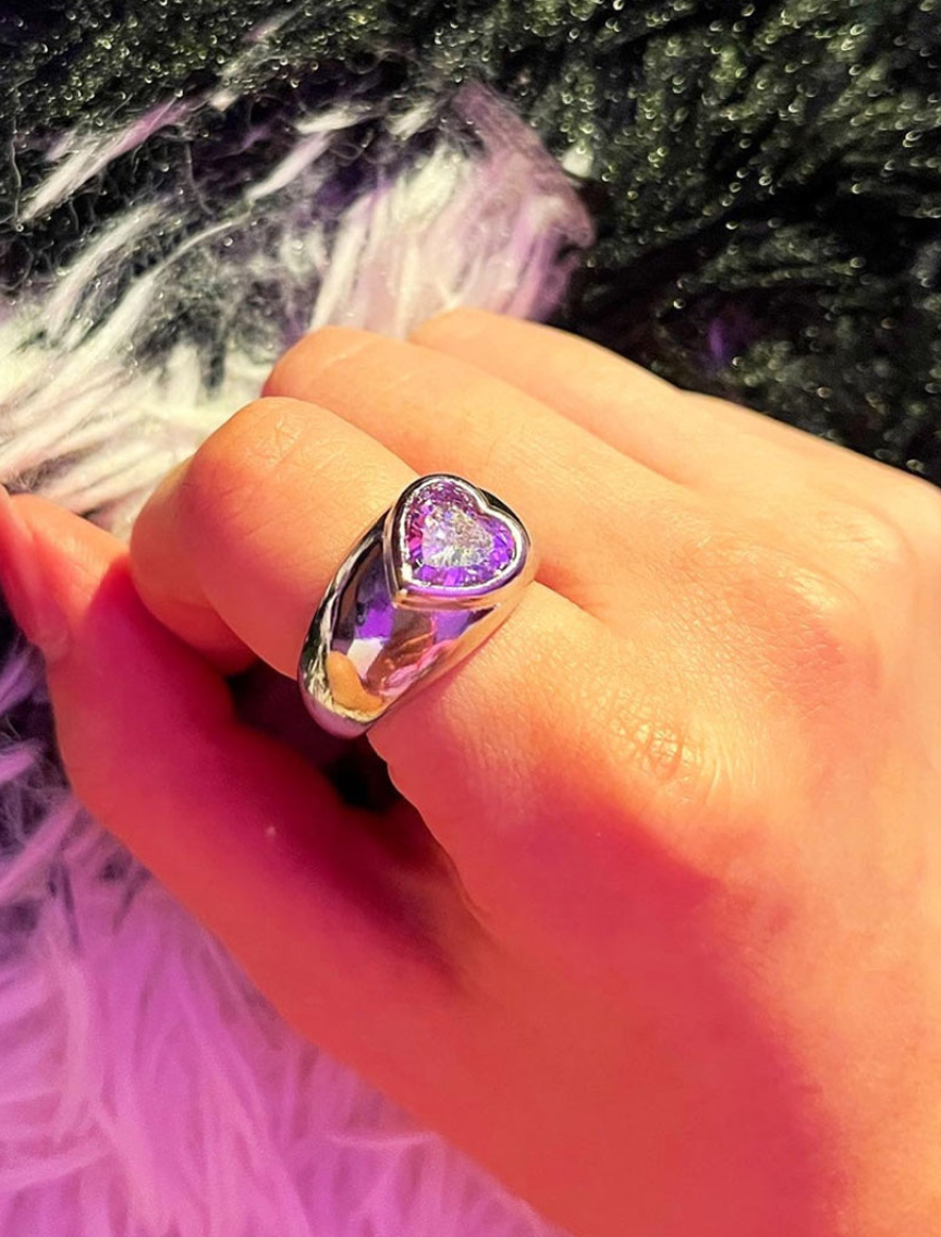 【3amgang】Purple Ocean Deep RING