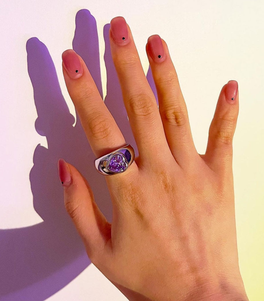 【3amgang】Purple Ocean Deep RING