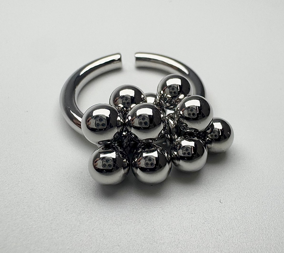 【3amgang】Drop piercing RING