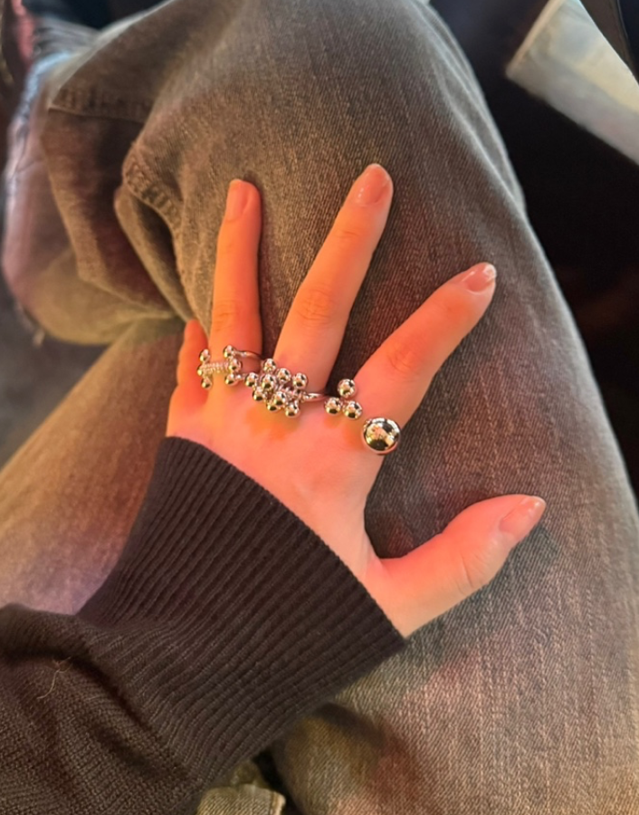 【3amgang】Drop piercing RING