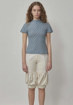 【SCULPTOR】Stripe Jersey Top - 3 colors
