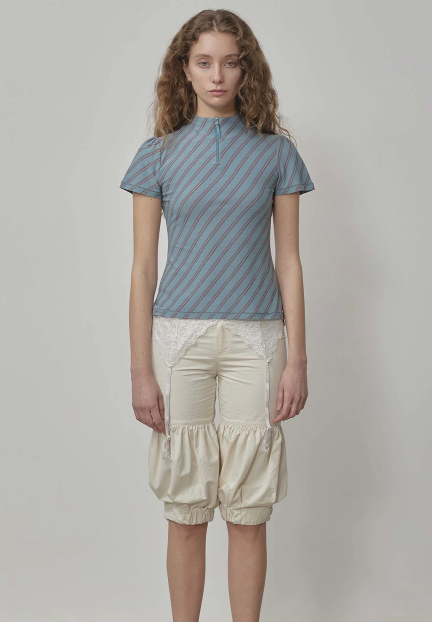【SCULPTOR】Stripe Jersey Top - 3 colors