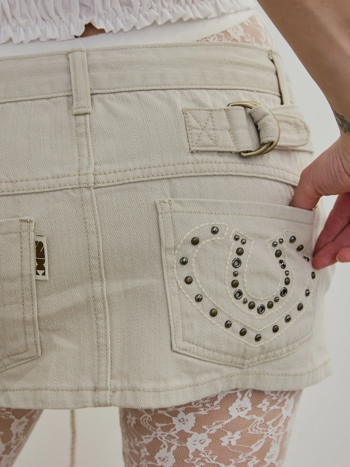 【SCULPTOR】Apron Layered Mini Skirt - 3 colors