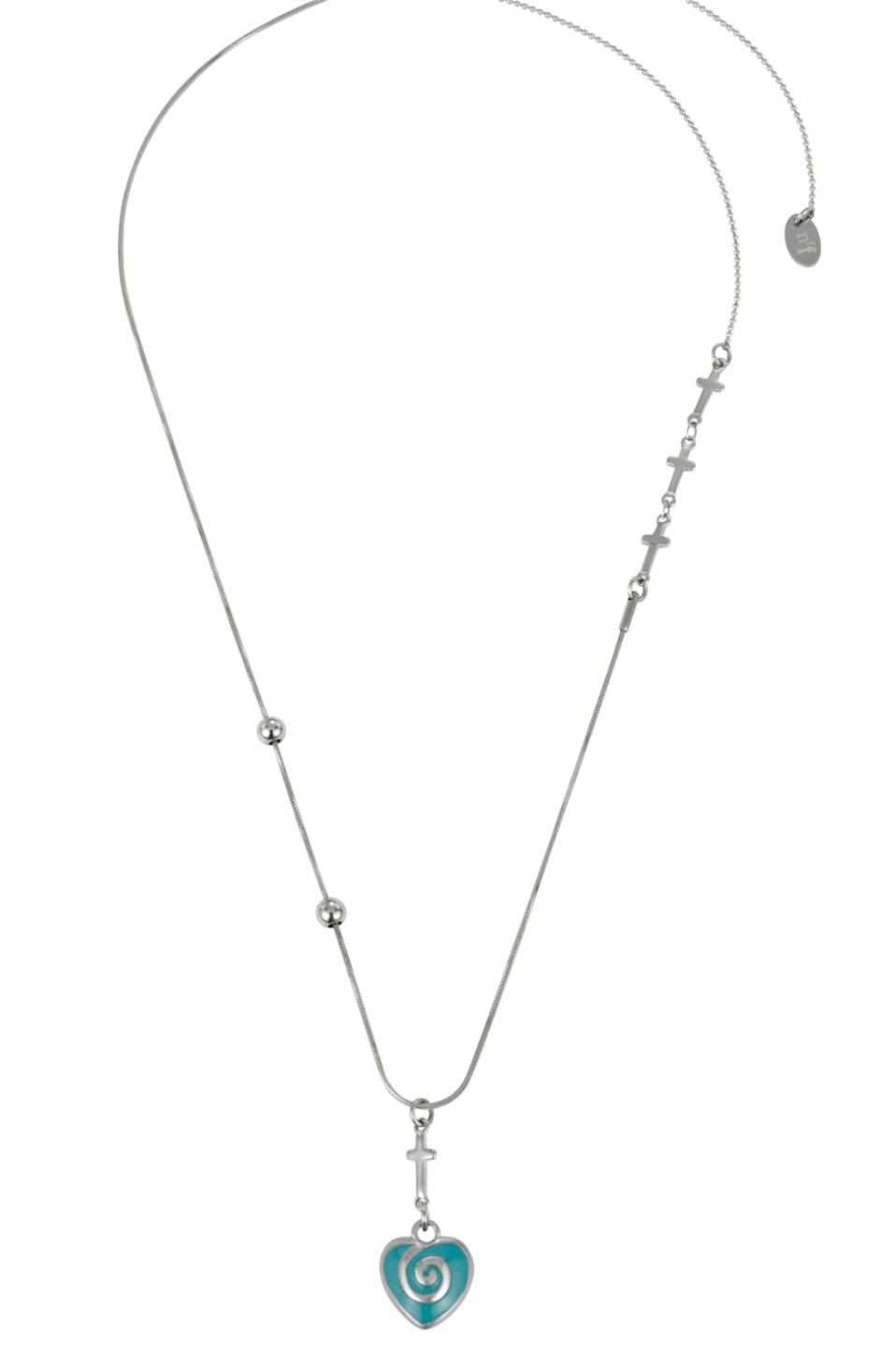 【NFF】heartmaze necklace - 2 colors
