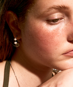 【NFF】eddy hoop earrings - 2 colors