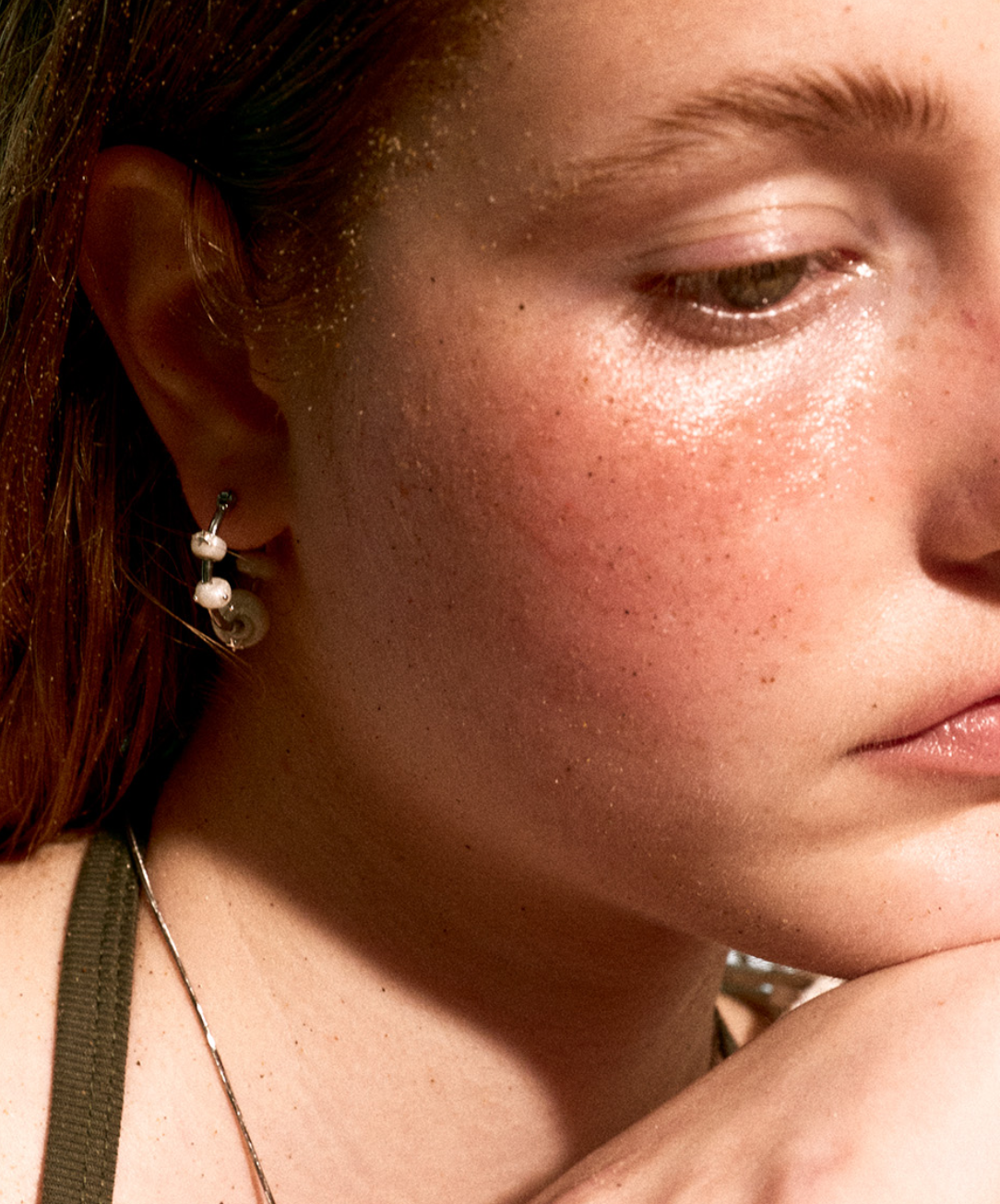 【NFF】eddy hoop earrings - 2 colors