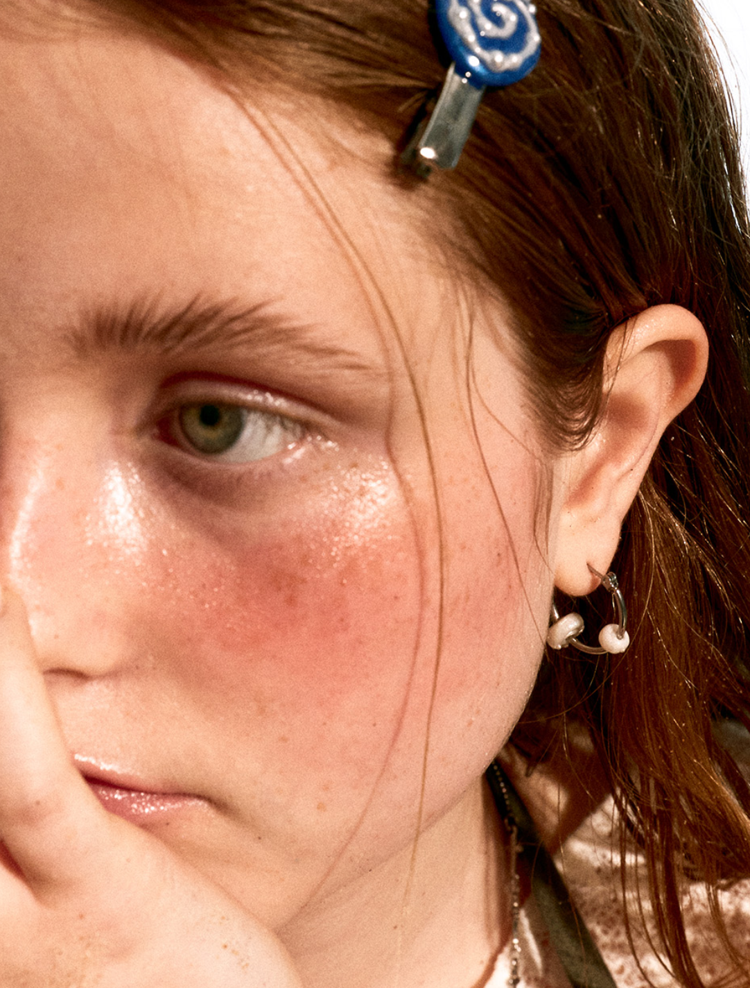 【NFF】eddy hoop earrings - 2 colors
