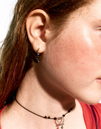【NFF】eddy hoop earrings - 2 colors