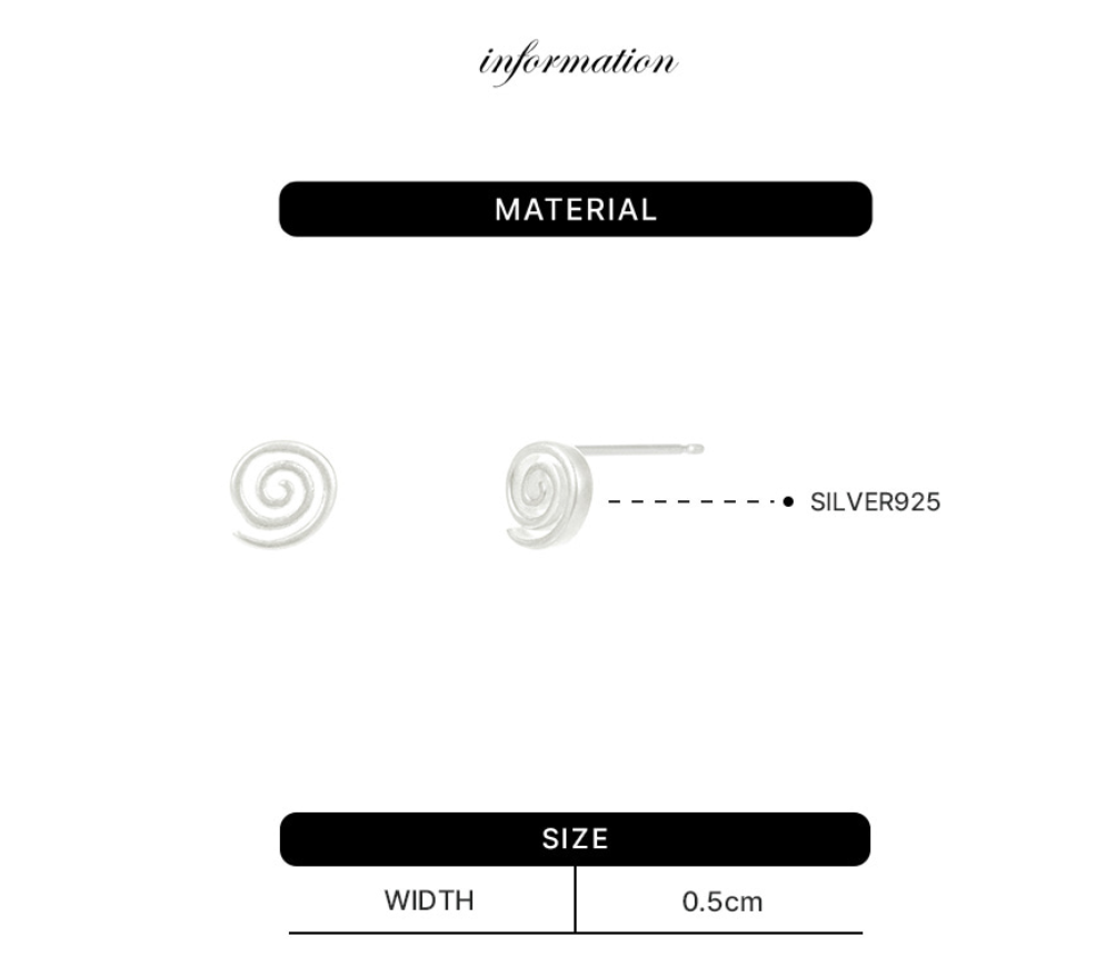 【NFF】silver925 earrings - 2 types