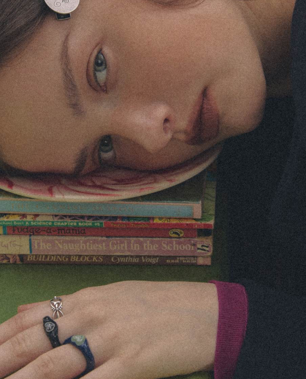 【NFF】dotty romance ring - navy