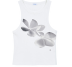 【PISCESS】Flower Sleeveless Top - 4 colors
