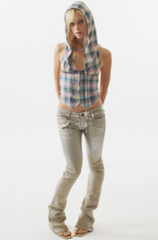 【SCULPTOR】Cowgirl Hoodie Vest - 3 colors