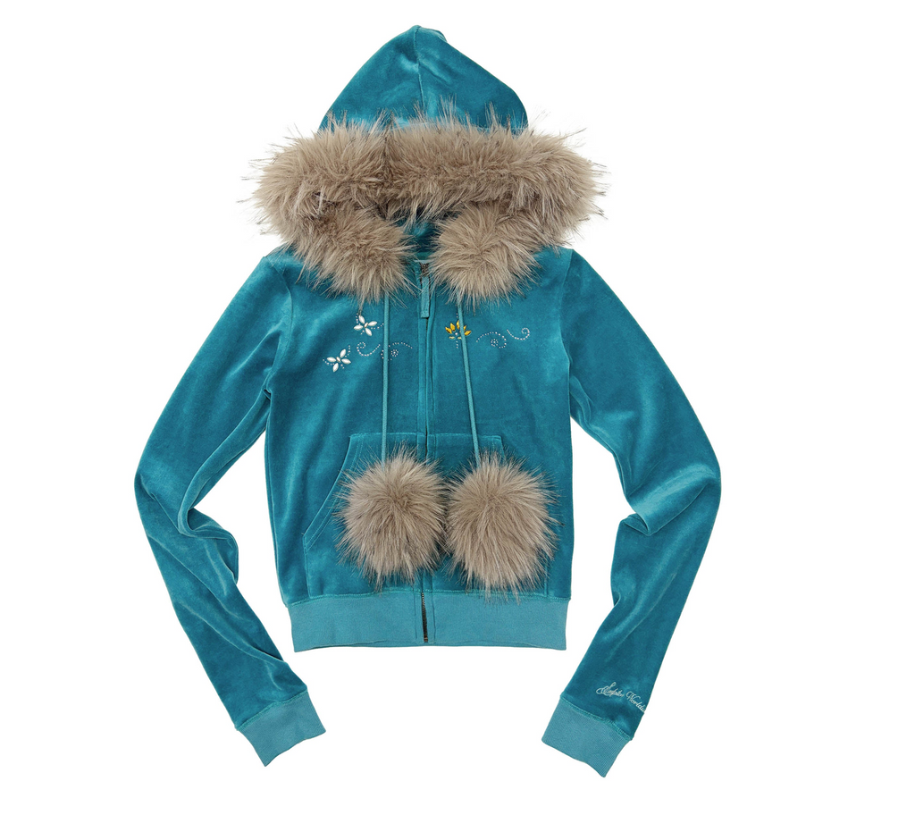 【SCULPTOR】Velour Track Hooded Zip-Up  - 3 colors