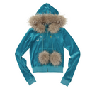【SCULPTOR】Velour Track Hooded Zip-Up  - 3 colors