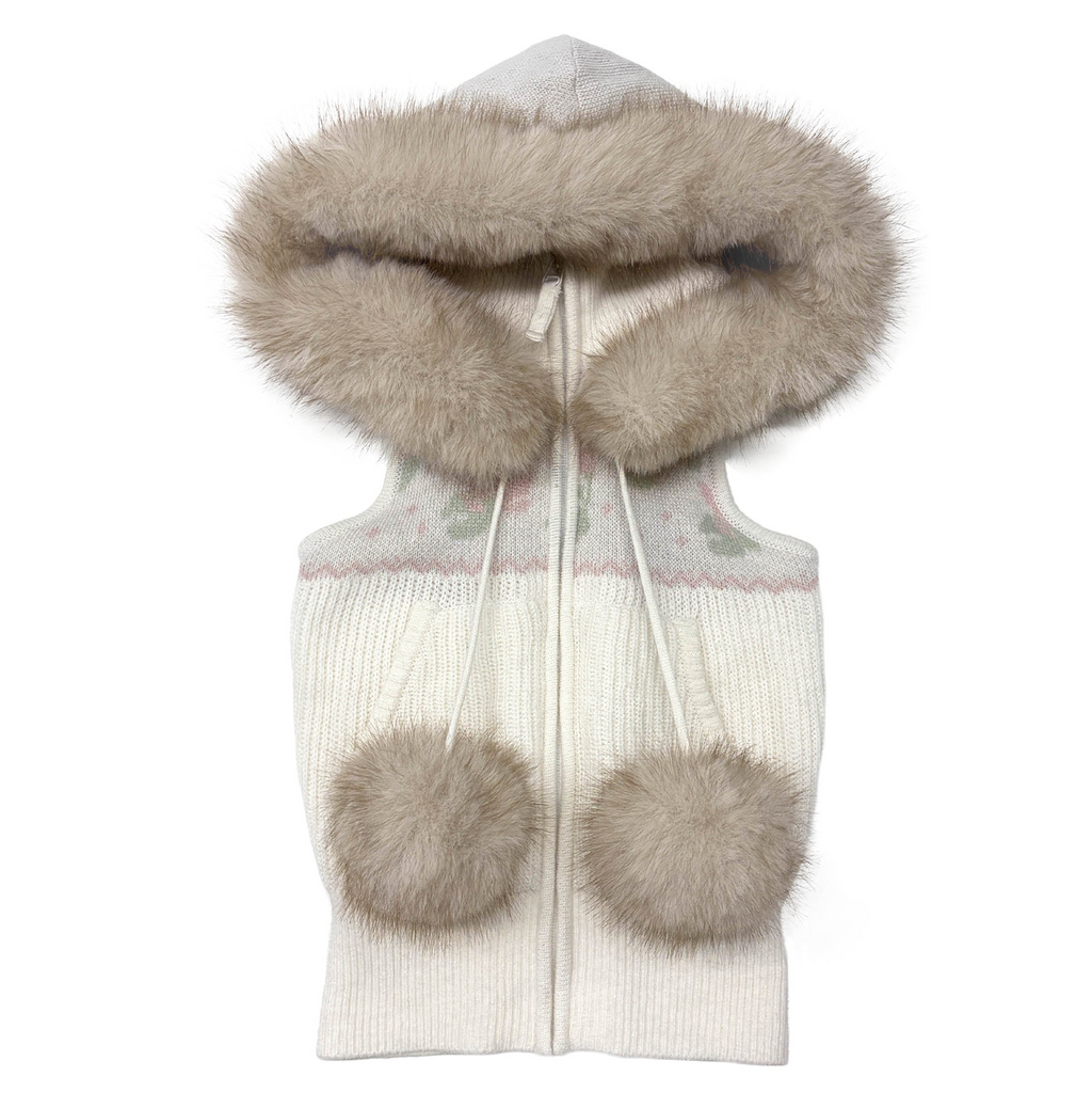 【SCULPTOR】Zen Nordic Hooded Zip-Up Vest - 2 colors
