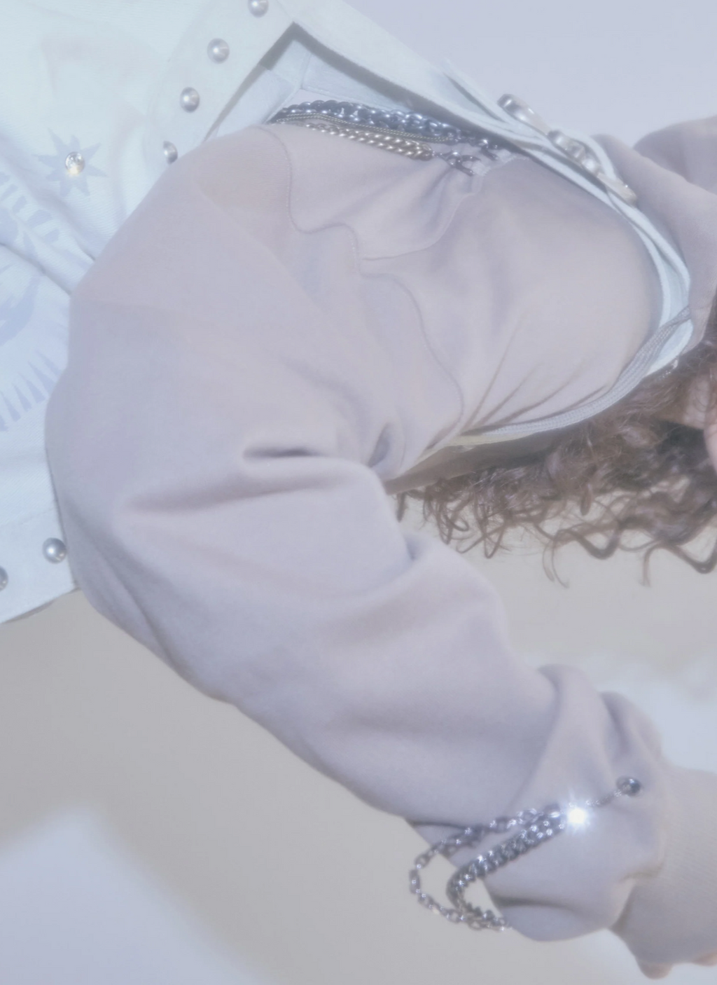 【SCULPTOR】Chain Hooded Zip-Up - 3 colors