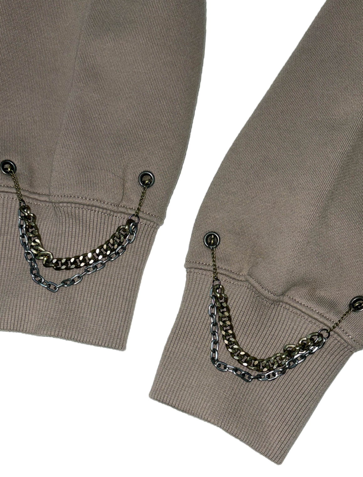 【SCULPTOR】Chain Hooded Zip-Up - 3 colors