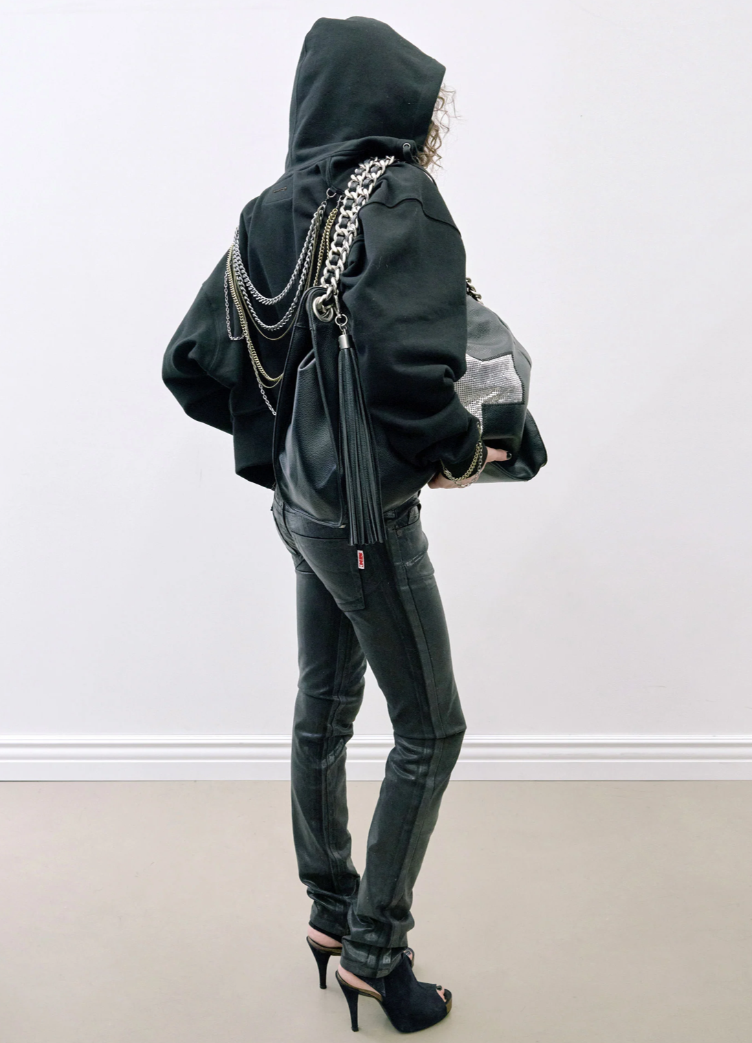 【SCULPTOR】Chain Hooded Zip-Up - 3 colors