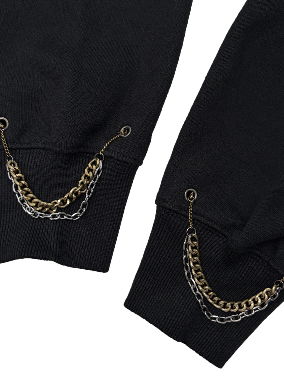 【SCULPTOR】Chain Hooded Zip-Up - 3 colors
