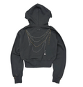 【SCULPTOR】Chain Hooded Zip-Up - 3 colors
