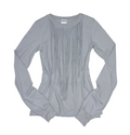 【SCULPTOR】Fringe Sleeve Tee - 3 colors