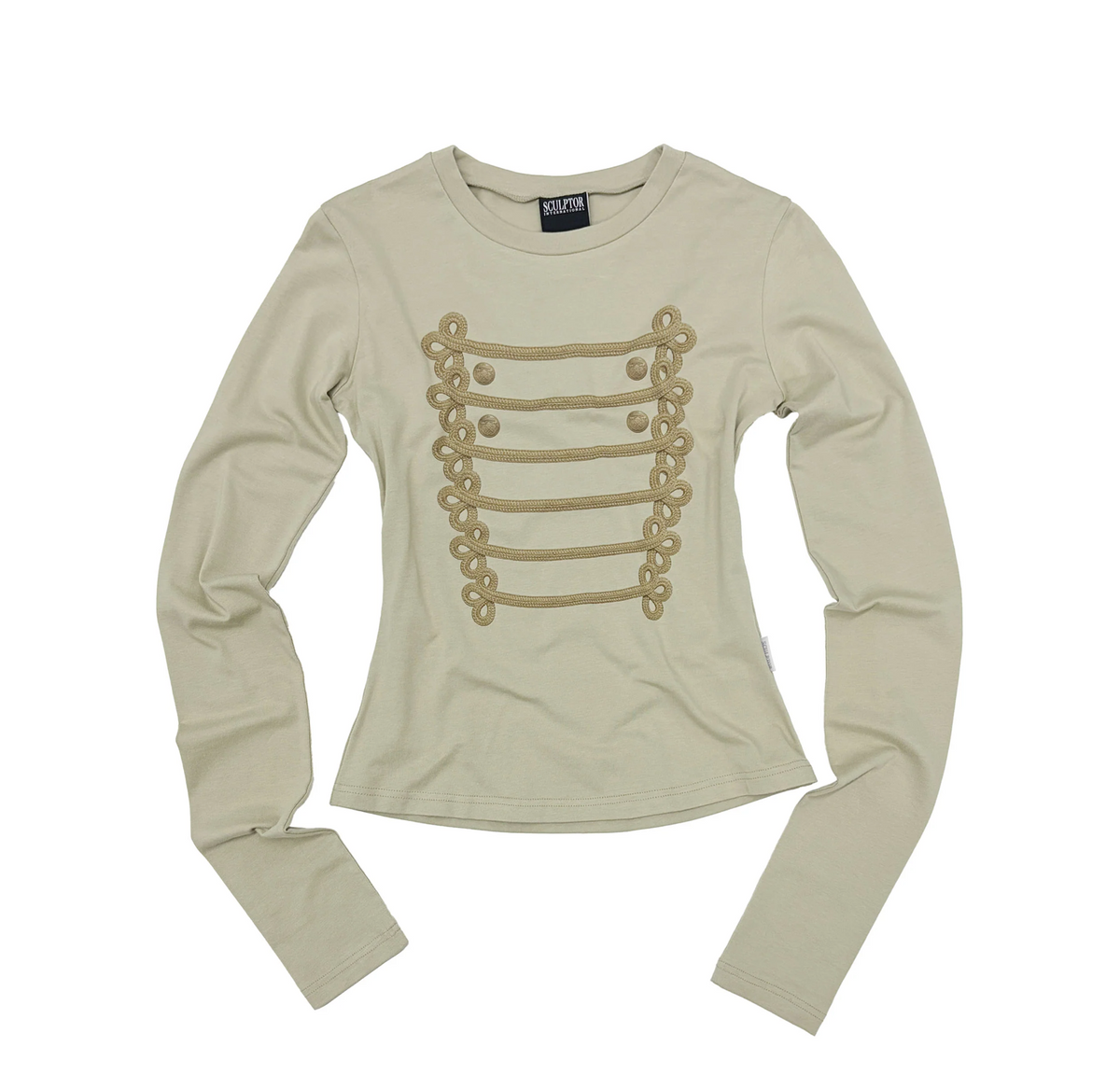 【SCULPTOR】Napoleon Long Sleeve Tee - 5 colors