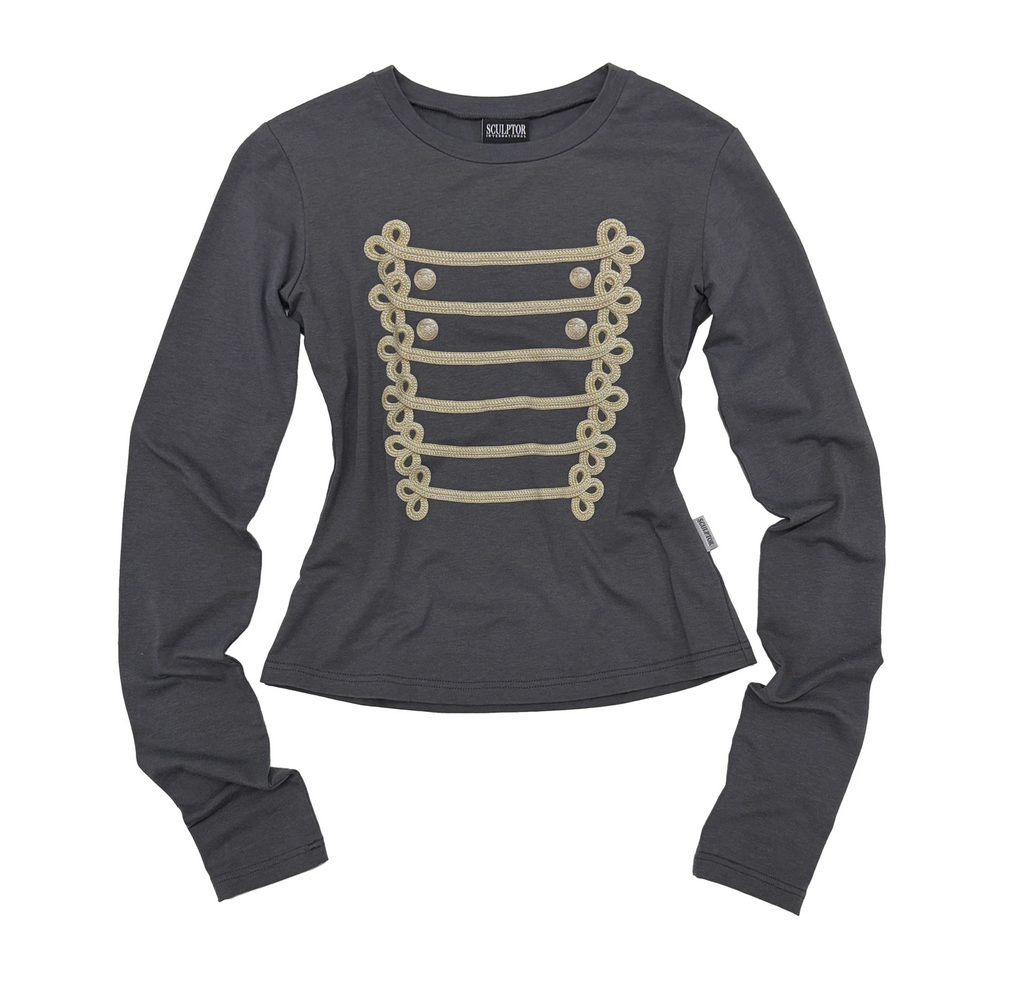 【SCULPTOR】Napoleon Long Sleeve Tee - 5 colors