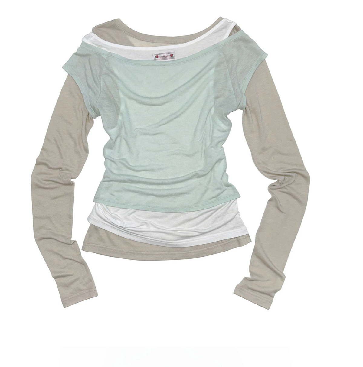 【SCULPTOR】Lazy Layered Tee - 3 colors