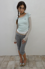 【SCULPTOR】Lazy Layered Tee - 3 colors