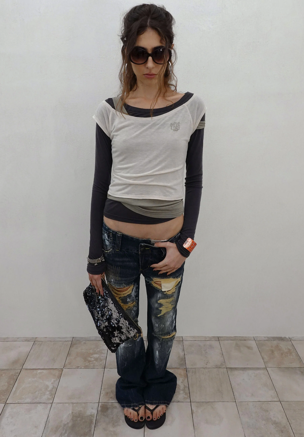 【SCULPTOR】Lazy Layered Tee - 3 colors