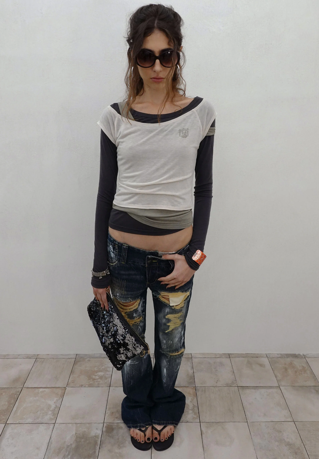 【SCULPTOR】Lazy Layered Tee - 3 colors