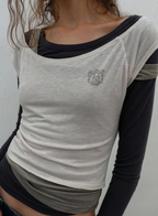 【SCULPTOR】Lazy Layered Tee - 3 colors