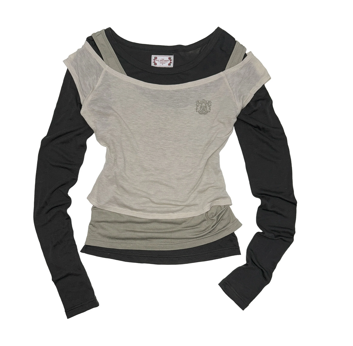 【SCULPTOR】Lazy Layered Tee - 3 colors
