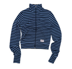 【SCULPTOR】Classic Striped Jersey Zip-Up  - 4 colors