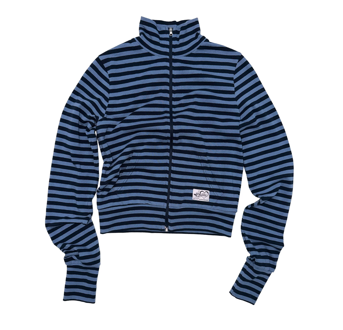 【SCULPTOR】Classic Striped Jersey Zip-Up  - 4 colors