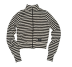 【SCULPTOR】Classic Striped Jersey Zip-Up  - 4 colors