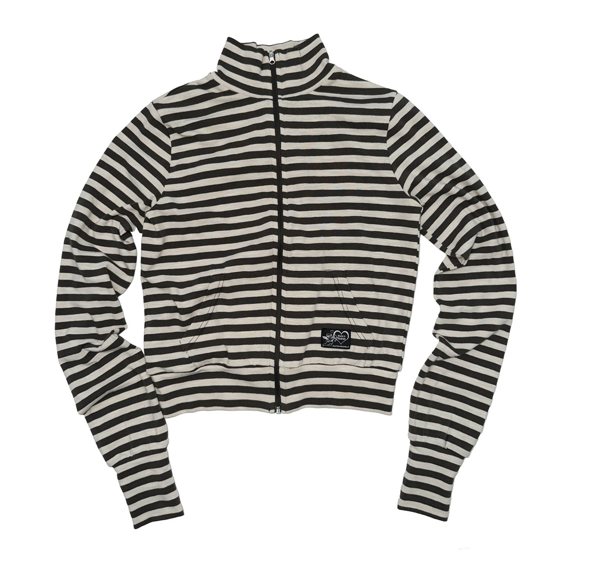 【SCULPTOR】Classic Striped Jersey Zip-Up  - 4 colors
