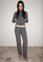 【SCULPTOR】Classic Striped Jersey Zip-Up  - 4 colors