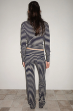 【SCULPTOR】Classic Striped Jersey Zip-Up  - 4 colors
